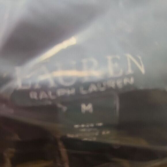 Lauren Ralph Lauren Women's Black Top Sz Med  Pintuck cotton - Picture 11 of 11